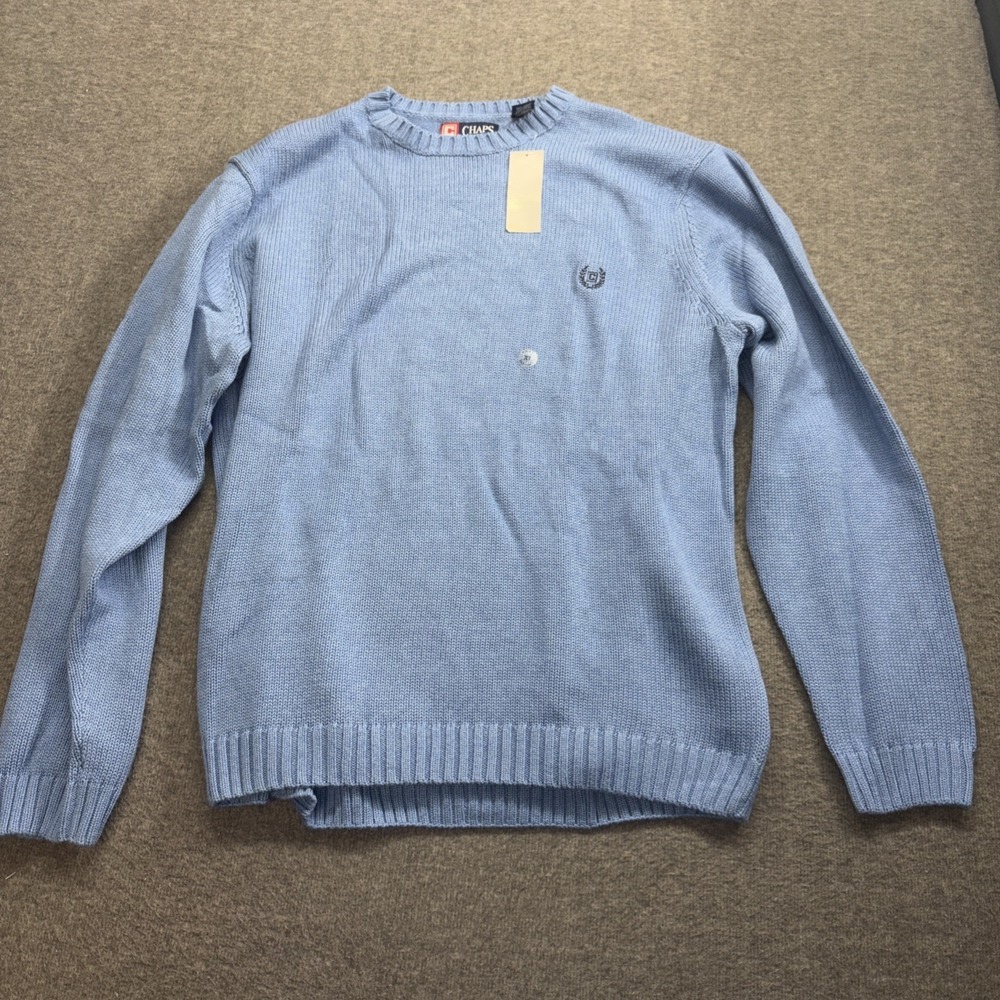 Chaps‎ Men's Pullover Blue Sweater Size XL
